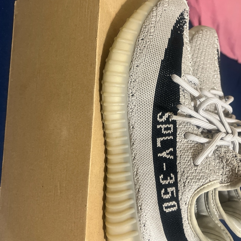 Adidas YZY 350 V2 in Gray and Cream